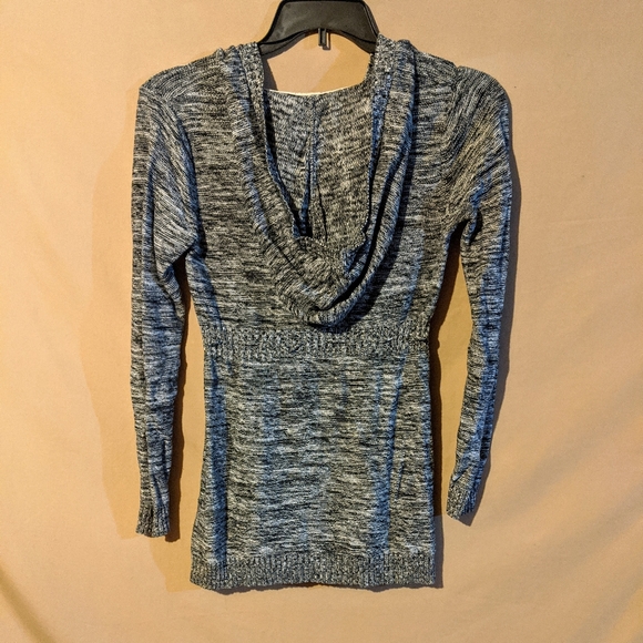 Hooded Poncho Sweater with Adjustable Waist EUC - Picture 3 of 5